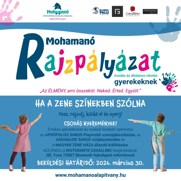 A 2026-os rajzpályázat felhívása: Ha a zene színekben szólna
