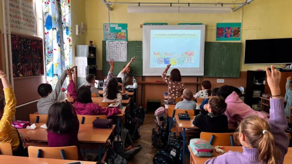 Pillanat az alapítvány életéből, 2023. november