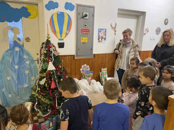 Pillanat az alapítvány életéből, 2023. december